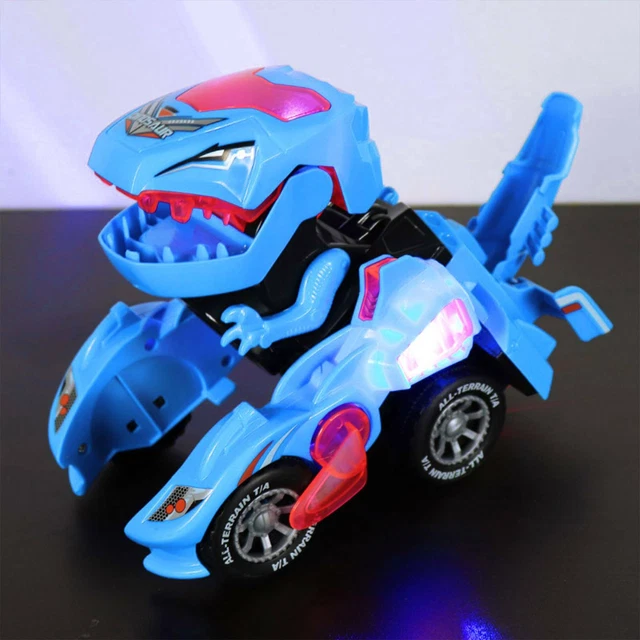 Transforming dinosaur led car uk outlet