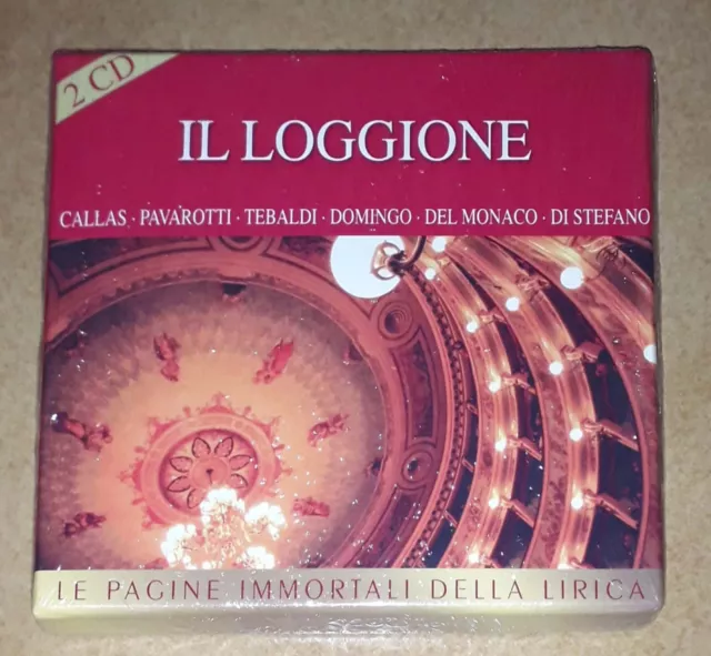 Il Loggione - Le Pagine Immortali Della Lirica (2 CD) Nuovo Sigillato Pavarotti