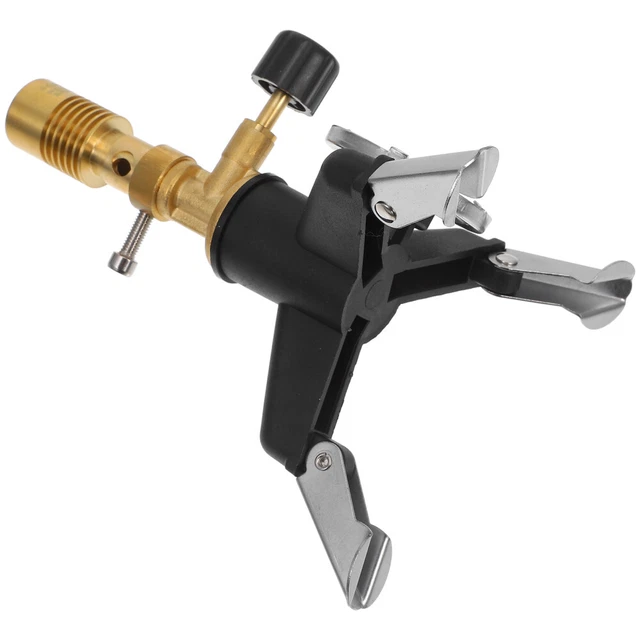 Mini Gas Burner Head Portable Brass Bunsen Burner - Adjustable Laboratory Heating Tool For Science & Crafts Brass Laboratory Burner