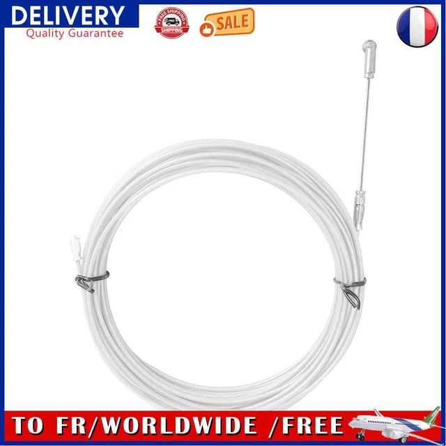 Outil de poussée de roue d'extracteur de câble de conduit de bande de câble élec