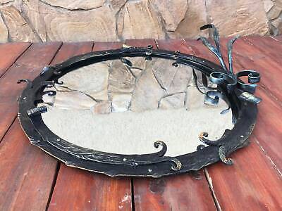 Hand Forged Mirror 6th Anniversary Gift Iron