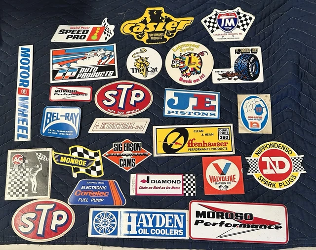 LOT DE 8 autocollant sticker chrome QUICKSILVER SURF Collector Vintage