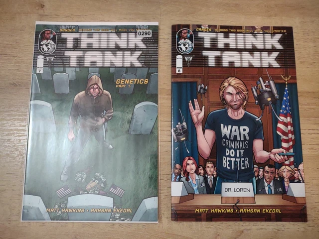 Top Cow And Image Comics Think Tank 7 And 8 2001