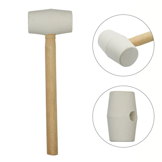 Maillet marteau en caoutchouc pour installation de carreaux frappes lisses pour