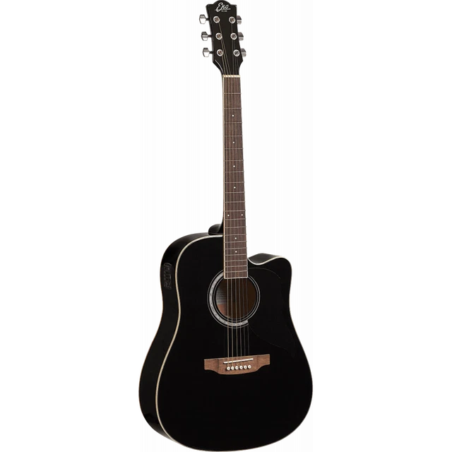 Eko RANGER6CW-EQ-BLK - Guitare électro-acoustique Ranger Cutaway - Black