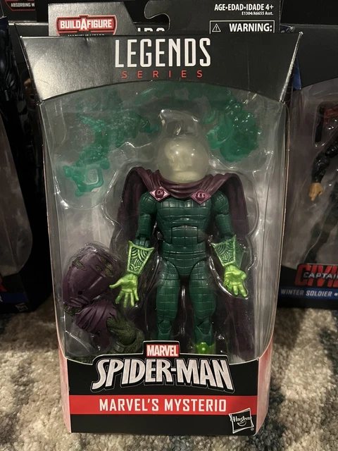 Marvel Legends Mysterio 6" Action Figure Lizard BAF Wave Spider-Man New Sealed