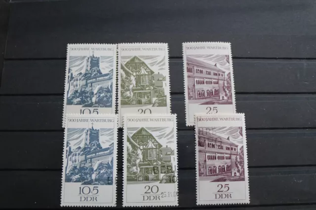 DDR 1966 BRIEFMARKEN "900 Jahre Wartburg Eisenach" postfrisch/gestempelt, 2352