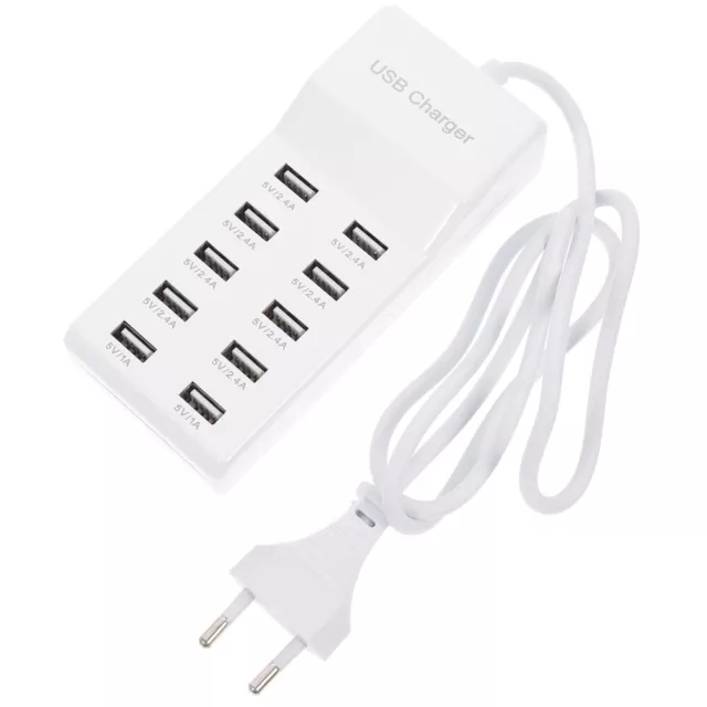 Phone Extension Socket USB Charging Station Travel Charge Telephone