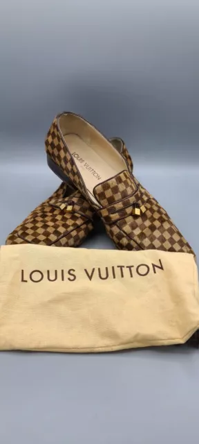 Louis Vuitton Beige Vernis Leather Open Toe Dice Slide Mules Size 9.5/40 -  Yoogi's Closet