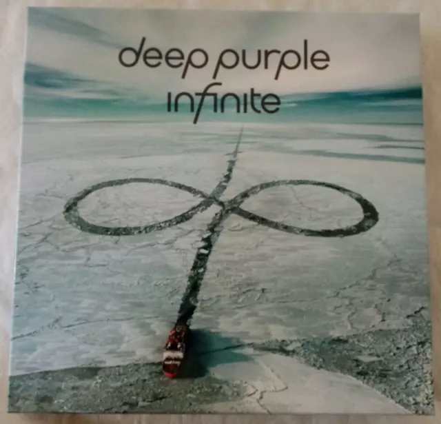 DEEP PURPLE infinite BOX DELUXE-2 × Vinyl, 12"-3 x Vinyl, 10"- DVD-Video-CD   20