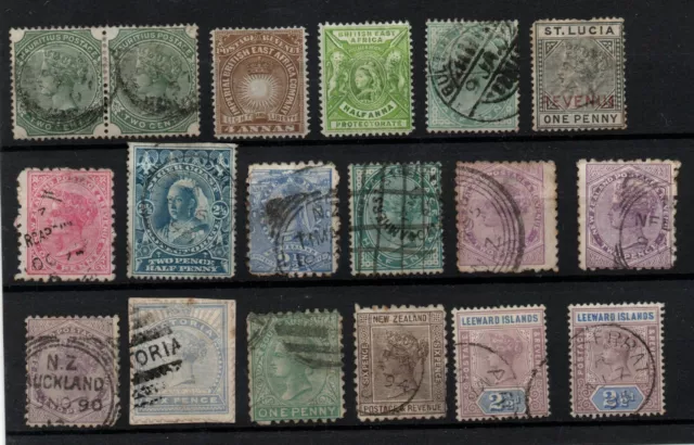 British Commonwealth QV unchecked collection WS25756