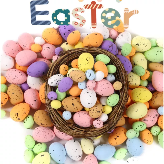 Foam Easter Eggs For Crafts And Easter Party Decorations Home Decor (100)