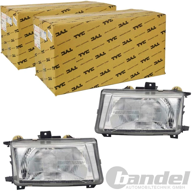 2 fanali TYC H4 SINISTRO + DESTRO per VW CADDY II POLO III 95-04 CON LWR