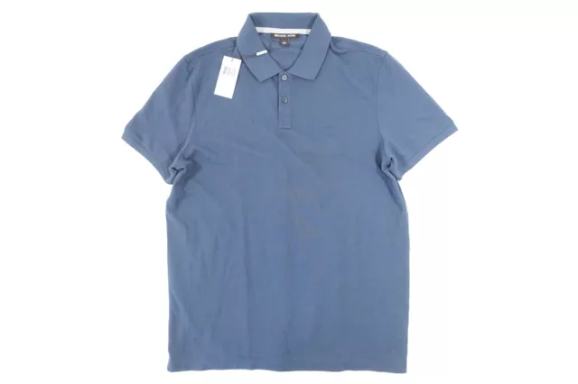 Michael Kors Bleu Prusse Grand Polo Hommes Neuf