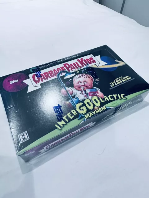Garbage Pail Kids - Usa Intergoolactic - Collector Box- Sketch, Sealed