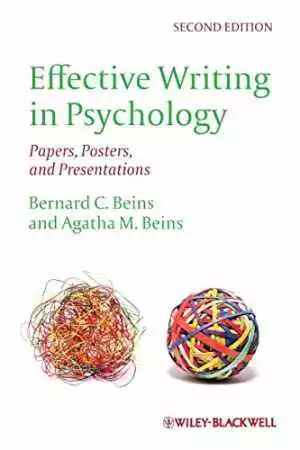 Effective Writing in Psychology: - Paperback, by Beins Bernard C.; - Good