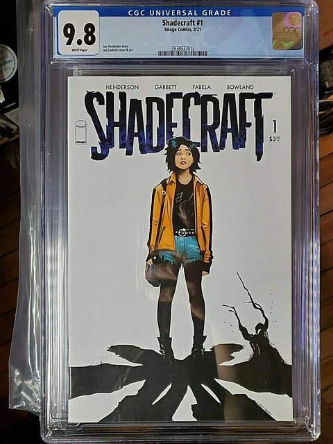 Shadecraft #1 CGC 9.8 White Pages (2021) Image Comics