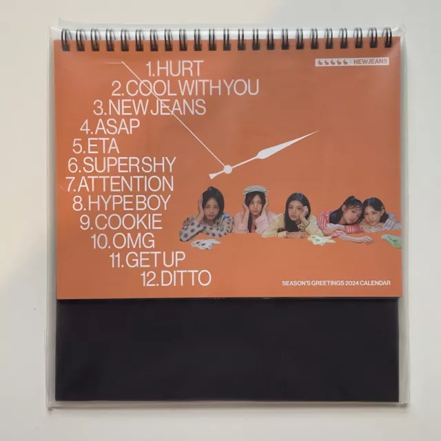 NEWJEANS NEW JEANS Season's Greetings 2024 Official Desk Calendar 11.