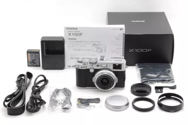 [Top MINT Box]  Fujifilm X100F 24.3MP Compact Digital Camera Silver From JAPAN