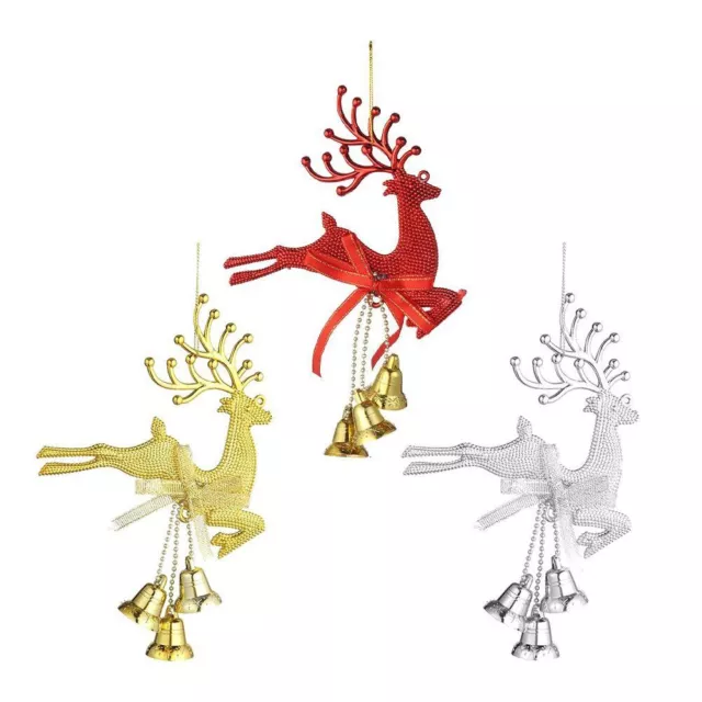 Deer Xmas Christmas Tree Decorations Elk Pendant Christmas Reindeer Pendant