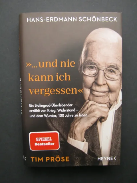 Tim Pröse Hans-Erdmann Schönbeck und nie kann ich vergessen