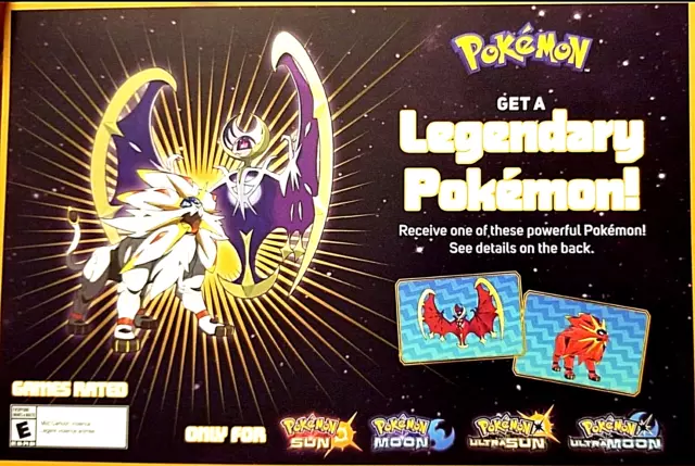 Pokemon Sun/Moon/Ultra Sun/Ultra Moon Shiny Solgaleo/Lunala event hits more  locations in Europe, The GoNintendo Archives