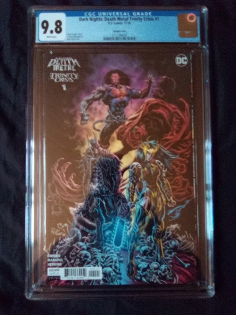 Dark Nights Death Metal Trinity Crisis #1 CGC 9.8 Freshly Graded!