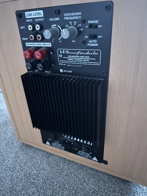 Woofer vintage Wharfedale W70D de 20 cm (8 po.) testé et