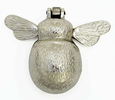 Brass Bee Door Knocker - Silver Finishes - Solid Brass Bumble Bee Door Knockers