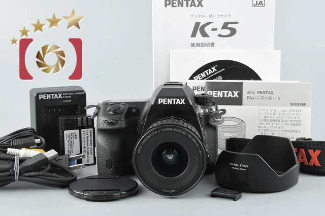 "Count 2,993" Pentax K-5 16.3MP Digital SLR Camera + SMC FA J 18-35mm f4-5.6 AL