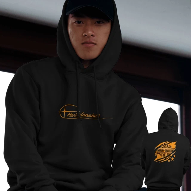 Men`s Hoodie Perfect Gift For Harley Davidson Fans Regular Fit S M L XL 2XL