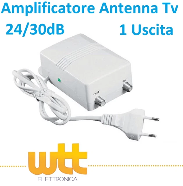 AMPLIFICATORE SEGNALE PER antenna tv da interno digitale terrestre
