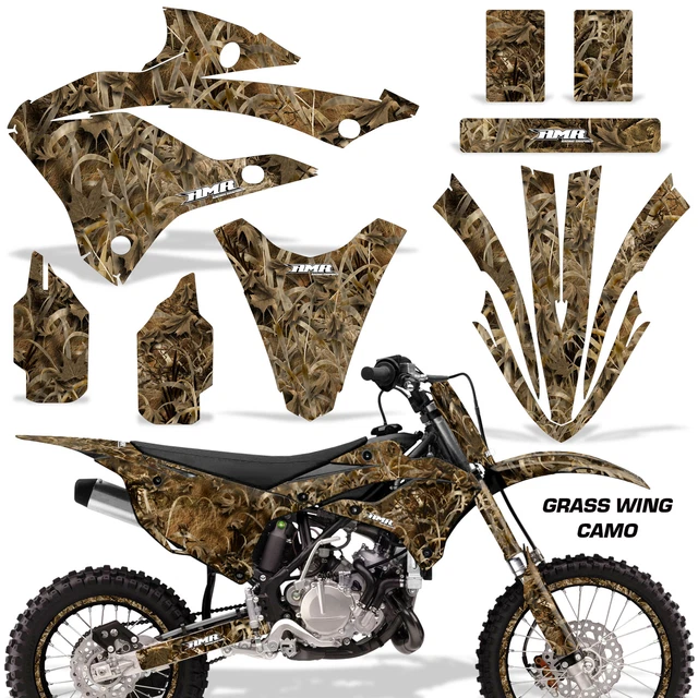 Dirt Bike Adesivi Grafiche Adesivo W# Per Kawasaki KX85 & KX112- 22 -a GrassWing