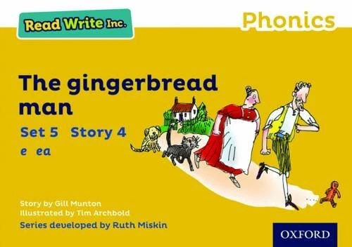 READ WRITE INC. Phonics: Yellow Set 5 Storybook 4 The Gingerbread Man ...