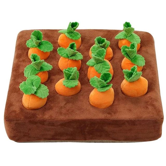 Interactive Dog Toys Carrot Snuffle Mat for Dogs for Pet Stress Relief C6F81254
