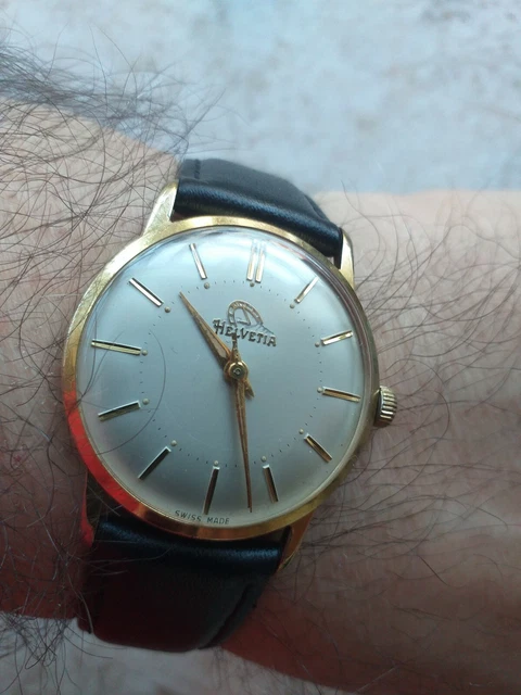 Montre Homme Vintage Harvel Suisse - Années 1940 - Mécanique à Remontage Manuel - À Réparer