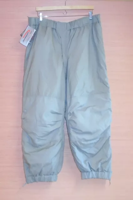 Army Primaloft L7 Gen III Extreme Cold Weather ECWCS Gray Pants X-Large X-Long