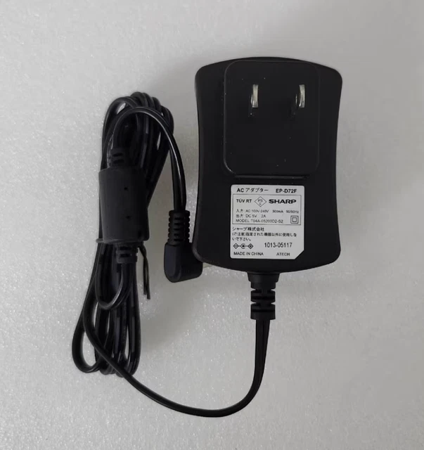 SHARP RADPA7045AWZZ AC Adapter 5V 800mA Alimentation d'origine (Réf#A