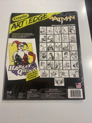 Crayola Art with Edge: Batman Collection Adult or Kids Coloring Book 30 pages 2