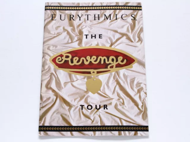 EURYTHMICS The Revenge Tour 1987 Japan TOUR BOOK CONCERT PROGRAM 023az54