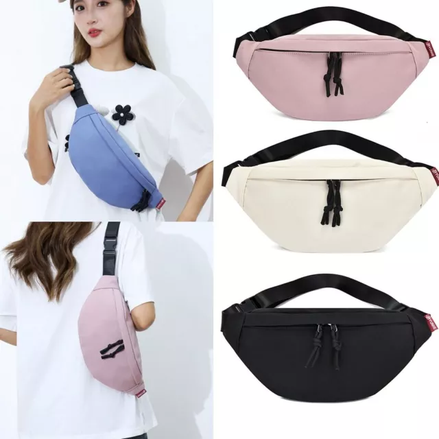 Oxford Cloth Shoulder Bag Belt Pouch Chest Bags Fashion Crossbody Bag  Girls