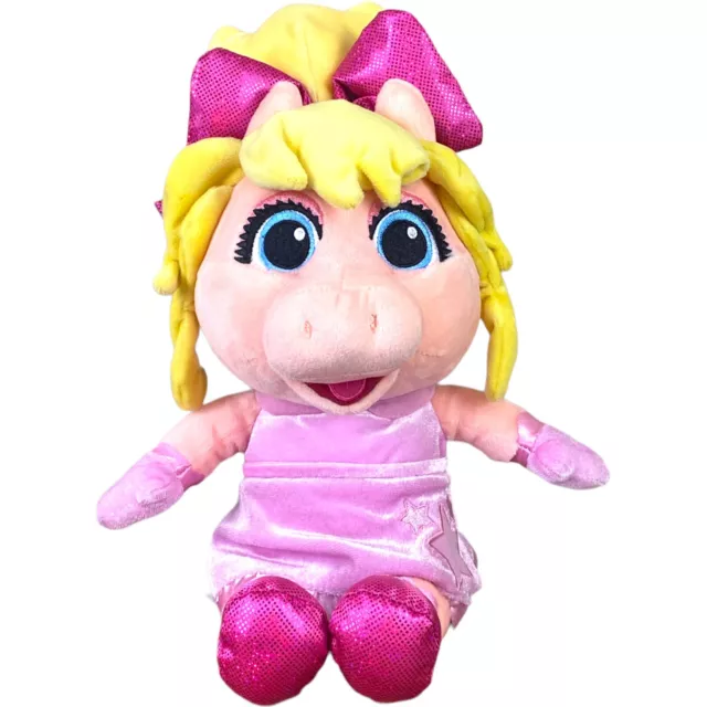 Disney Store Muppet Babies 14" Miss Piggy Plush Soft Toy