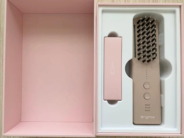 BRIGHTE ELEKI BRUSH + PLUS Pink BRT-FSB180 Brush-Type Facial