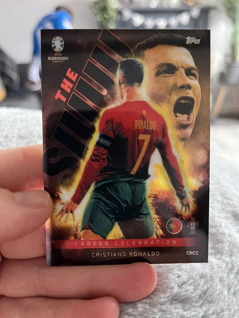 MATCH ATTAX EURO 2024 card ultra rare career celebration Christiano Ronaldo  822.70 - PicClick UK