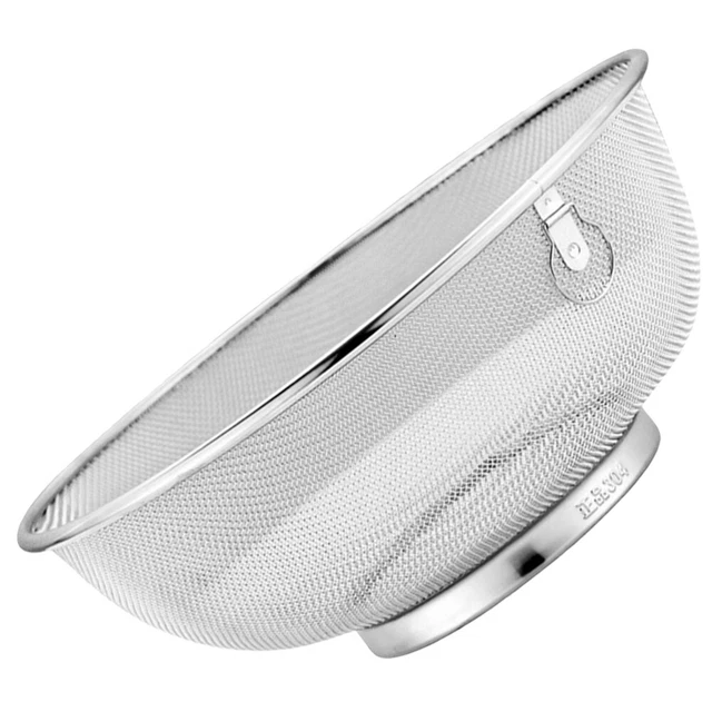 VICASKY Edelstahl-Schaumlöffel & Ölsieb - Spritzfrei Kochen Mit Langem Griff