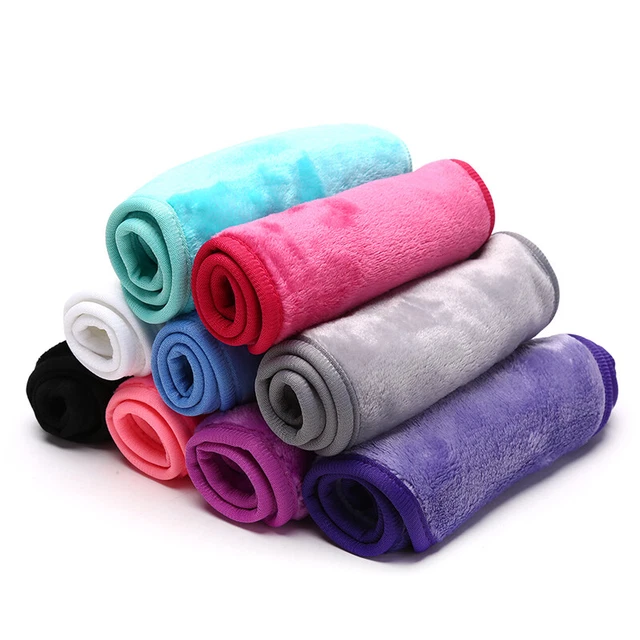 Reusable Microfiber Makeup Remover Facial Cloth Fine Magic Face Towel for WomJ4