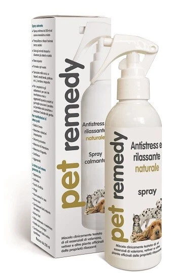 PET REMEDY SPRAY 200ML Antistress Rilassante Per Animali Teknofarma