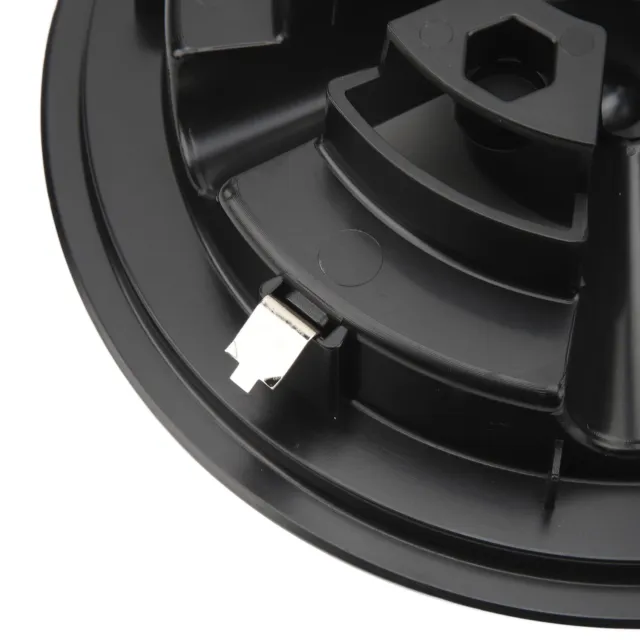 ✈ 4Pcs Golf Cart Wheel Hub Cap 8 Inches Glossy Black Wind Resistance Reduction