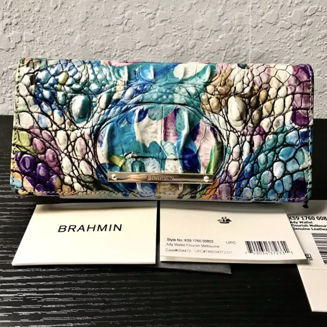 Brahmin Ady Wallet FLOURISH MELBOURNE genuine leather NWT