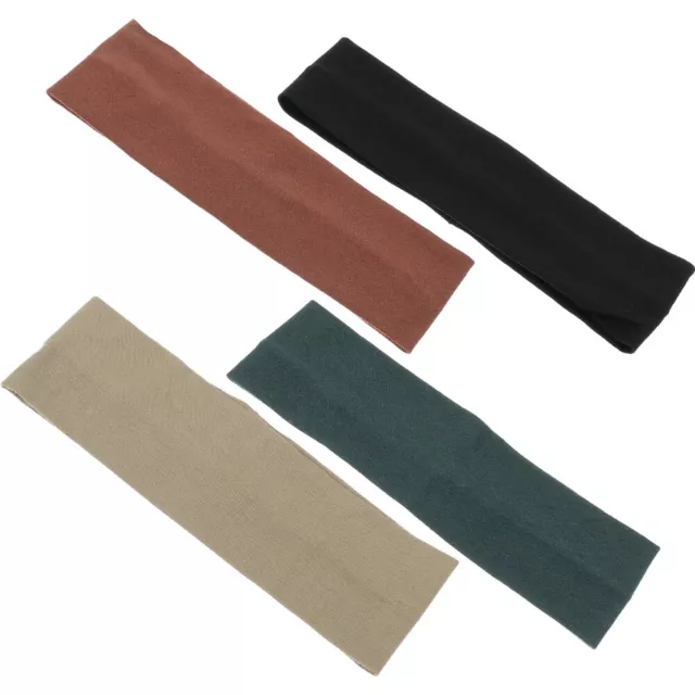 4 Pcs Sweat Wicking Headband Skincare Headbands Riding